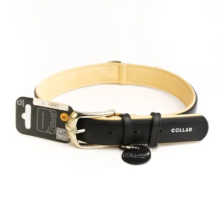 Нашийник "CoLLaR brilliance" без прикрас (ширина 35мм, довжина 57-71см) чорний