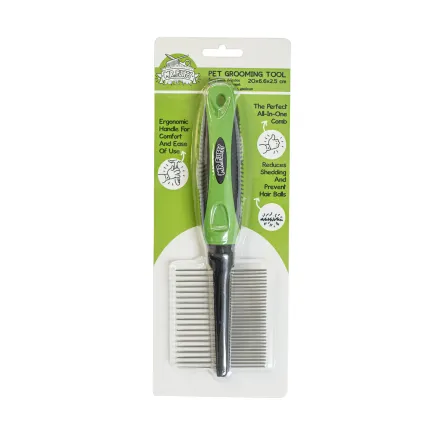 Подвійний гребінець для собак Mr.Fluffy Pet grooming tool