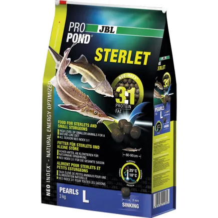 JBL (ДжБЛ) ProPond Sterlet корм для стерляді та осетрових L, 6.0кг.