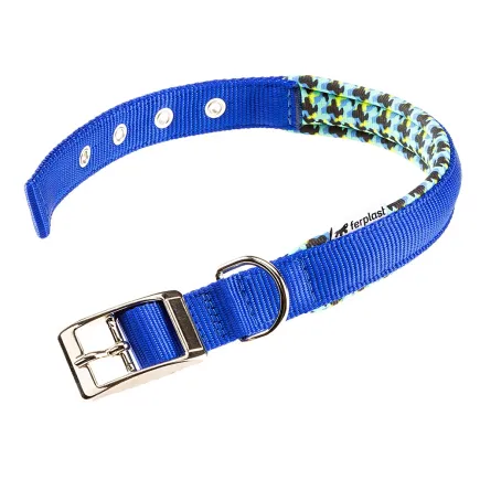 Ferplast DAYTONA C25/45 BLUE Нашийник, нейлон