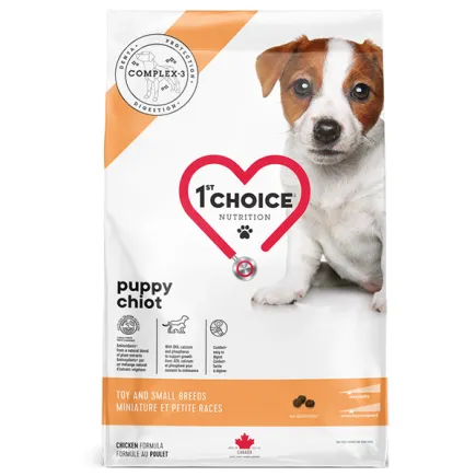 1st Choice Puppy Toy and Small ФЕСТ ЧОЙС ЦУЦЕНЯ МІНІ МАЛИХ КУРКА сухий суперпреміум корм для цуценят міні та малих порід 5 кг