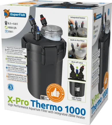 Зовнішній фільтр SF X PRO THERMO 1000 (N7031705) з нагрівачем