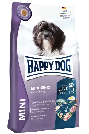 Сухий корм HD fit & vital Mini Senior 4kg сухий корм для літніх собак дрібних порід вагою до 10 кг