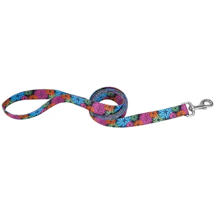 Coastal Pet Attire Styles КОСТАЛ СТАЙЛС повідець для собак, 2смХ1.2м Дикі квіти
