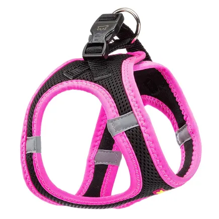 Ferplast KAORI P S HARNESS BLACK/PINK Шлея,чорно-рожева