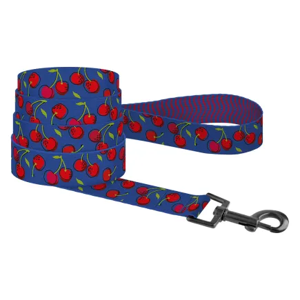 Повідець для Собак BronzeDog Urban Fruits Нейлоновий Вишні XS