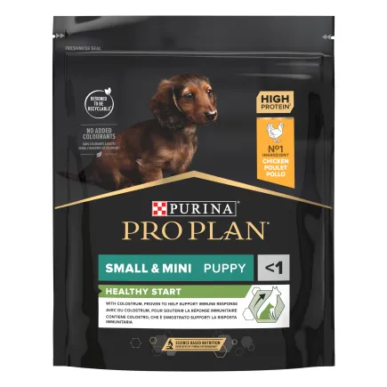 Сухий корм PRO PLAN Small & Mini Puppy <1 Healthy Start для цуценят дрібних порід з куркою 700 г