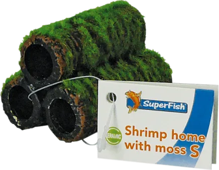 Декорація для акваріума SF SHRIMP HOME WITH MOSS S (A4040480)