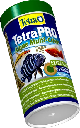 Корм Tetra PRO Algae Multi-Crisps для травоїдних риб, з овочами, 250 мл (чіпси)