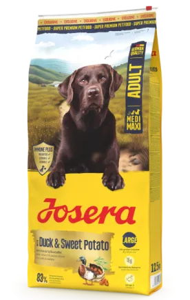 Сухий корм для собак Josera Duck & Sweet Potato Adult Medi/Maxi 12,5 кг