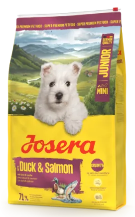 Корм для собак Josera Mini Junior Duck & Salmon 10 кг