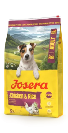 Корм для собак Josera Mini Adult Chicken & Rice (Miniwell) 10 кг