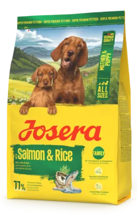 Корм для собак Josera Mother & Puppy Salmon & Rice All Sizes (Family Plus) 3 кг