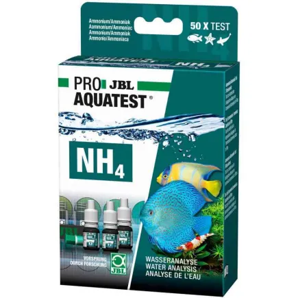 Тест JBL ProAquaTest NH4 на амоній і аміак, для прісноводних/морських акваріумів і ставків