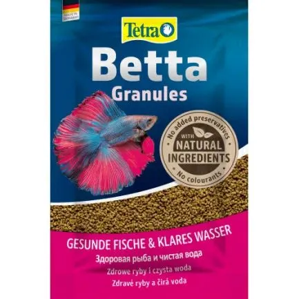 Корм Tetra Betta Granules для рибок півників, 5 г (гранули)