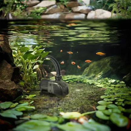 Енергоефективний насос для ставка Kruger Meier StreamPulse Pond 4000 л/год із захистом — Фото 3