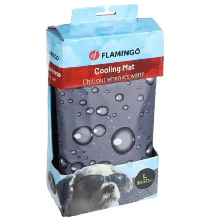 Flamingo 520503 Килимок охолоджуючий для тварин, сірий, L