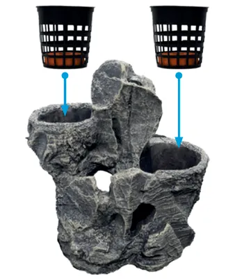 Декорація для акваріума SF SCAPERS ROCK PLANTY S (A4040665) — Фото 1