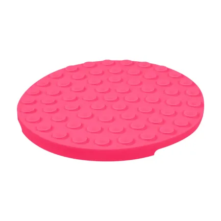 Килимок для злизування і повільного харчування WAUDOG Silicone, 211х211х30 мм, рожевий — Фото 4