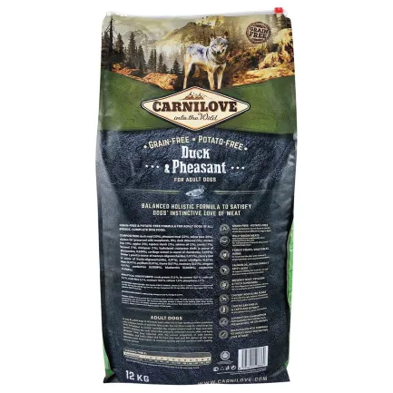 Сухий корм Carnilove Duck &amp; Pheasant для дорослих собак всіх порід, качка та фазан, 12 кг — Фото 3