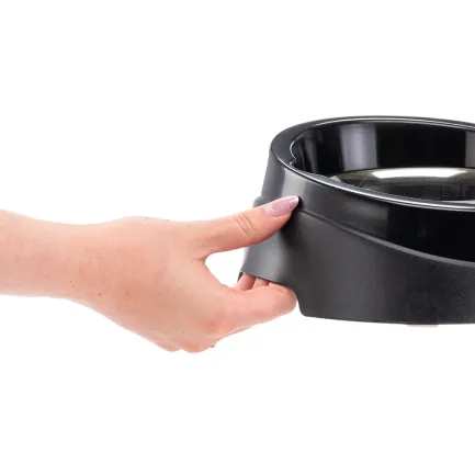 Ferplast Duo Feed 01 Метал миски на пластик підставці з захистом проти ковзання — Фото 4