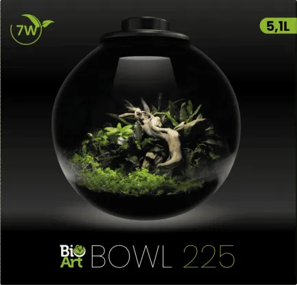 Акваріумний набір BIO ART BOWL 225 BLACK (A4056020) — Фото 1