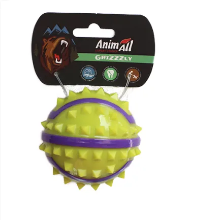 Іграшка AnimAll GrizZzly для собак, м'яч з шипами, 8.4 см