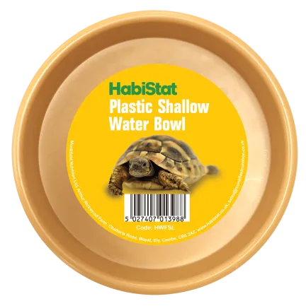 HABISTAT ROUND PLASTIC WATER BOWL 13 X 13 X 2.5CM (R3100045) поїлка для рептилій — Фото 2