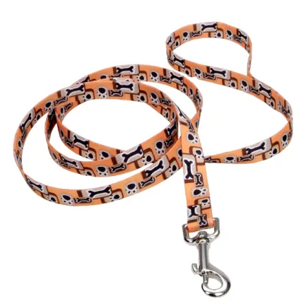 Coastal Pet Attire Styles КОСТАЛ СТАЙЛС повідець для собак, 2смХ1.2м Помаранчева кістка