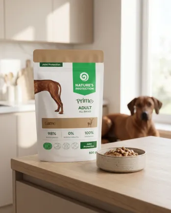 Nature's Protection Prime Joint Protection Adult Dogs Game Вологий корм для собак для захисту суглобів з дичиною, 500 г — Фото 2