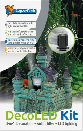 Декорація для акваріума SF DECO LED KIT CASTLE (A4021129) — Фото 1