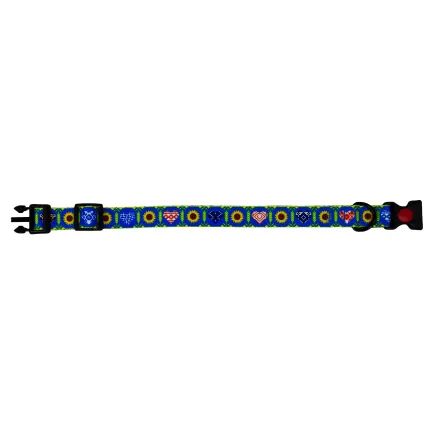 Нашийник капроновий "Символіка" 20мм/30-40cм/909, Lucky Pet — Фото 1
