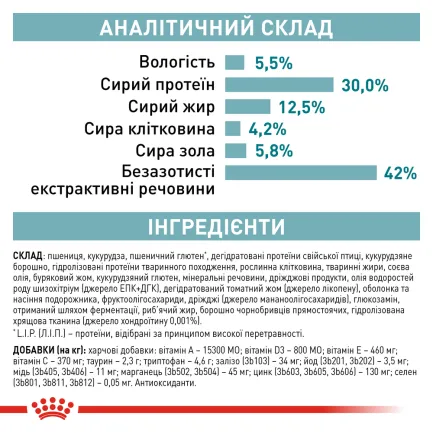 Корм для дорослих стерилізованих котів ROYAL CANIN STERILISED 11+(віком від 11 років) 2 кг — Фото 6