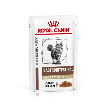 Дієтичний вологий корм Royal Canin GASTROINTESTINAL FIBRE RESPONSE CAT для котів 85 г
