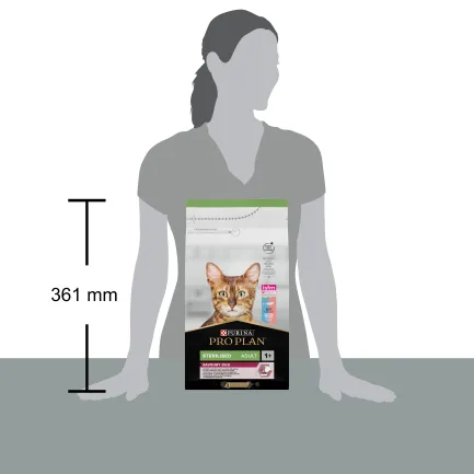 Сухий корм PRO PLAN Sterilised Adult 1+ Savoury Duo для дорослих котів після стерилізації з тріскою та фореллю 1,5 кг — Фото 3