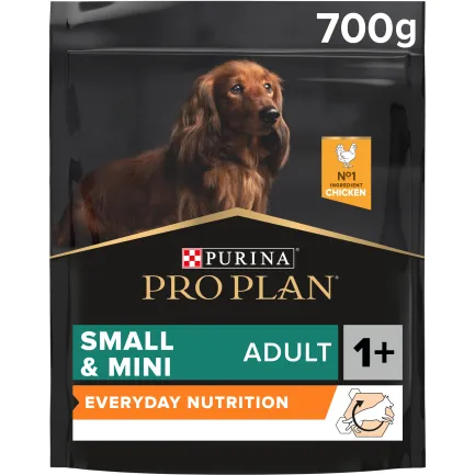 Сухий корм PRO PLAN Small&amp;Mini Adult 1+ Everyday Nutrion для дорослих собак дрібних порід з куркою 700 г — Фото 6