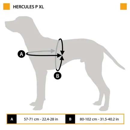 Ferplast HERCULES XL Шлея, блакитна — Фото 1
