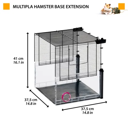 Ferplast MULTIPLA HAMSTER BASE EXTENS Модуль розширення для кліток — Фото 1