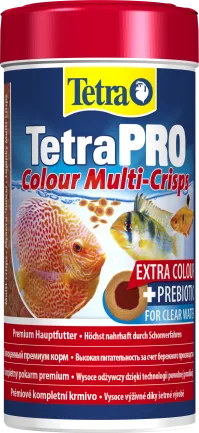 Корм Tetra PRO Colour Multi-Crisps для акваріумних риб, для яскравого забарвлення, 55 г (чіпси)