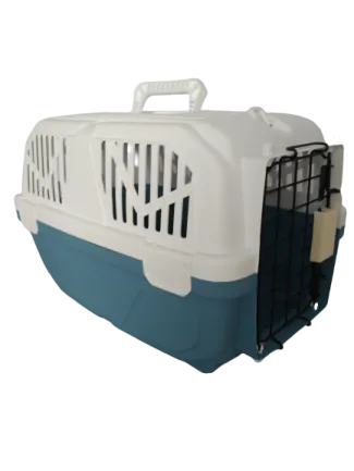 Переноска AnimAll P1079 для котів і собак, синя, 47×31×30 см