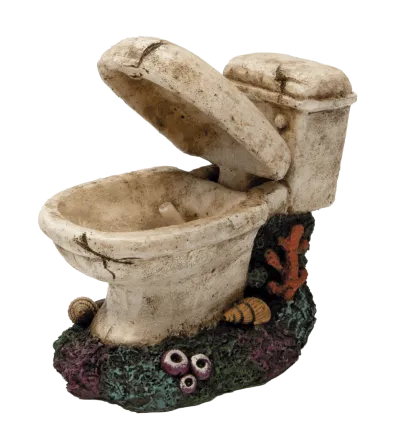 Декорація для акваріума SF BUBBLE DECO TOILET (A4021565)