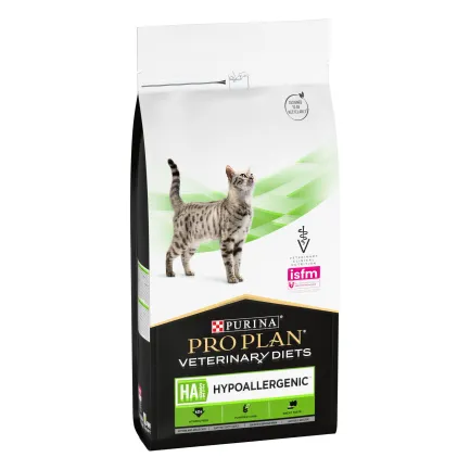 Сухий корм для кішок при харчовій алергії Purina Pro Plan Veterinary Diets HA 1.3 кг — Фото 1