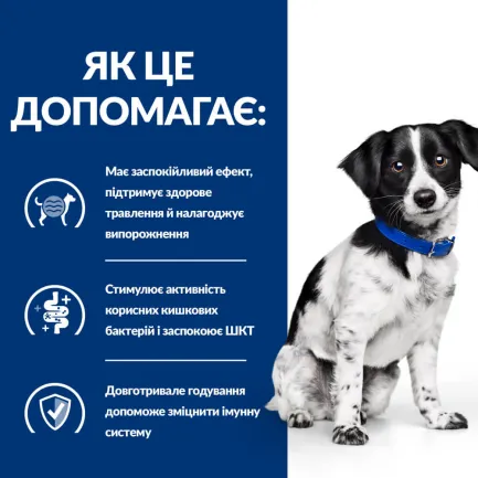 Hill's Prescription Diet i/d Stress Mini Сухий корм для собак малих порід для догляду за травленням при стресових факторах, з куркою, 3 кг — Фото 4