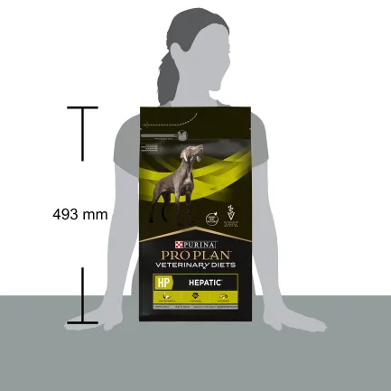 Сухий дієтичний корм PRO PLAN VETERINARY DIETS HP Hepatic для цуценят та дорослих собак для підтримання функції печінки при хронічній печінковій недостатності 3 кг — Фото 3