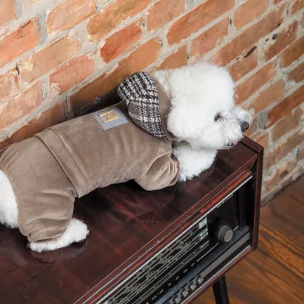 Костюм Pet Fashion «Soft» для собак, розмір M, коричневий (лімітована серія) — Фото 5