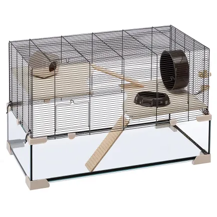 Ferplast CAGE KARAT 80 Клітка з склян піддоном для мишей та хом'яків