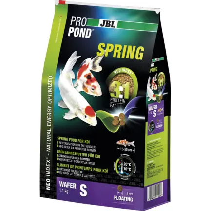 JBL (ДжБЛ) ProPond Spring корм для коропів Кої весняний S, 8.4кг.