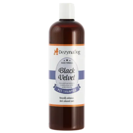 Шампунь Dezynadog Black Velvet Colour Enhance д/посилення кольору чорної і темно-коричневої шерсті відновлює блиск і колір 500мл