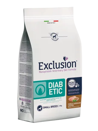 Exclusion Diabetic Small Breed зі свининою для собак малих порід з цукровим діабетом 2 кг