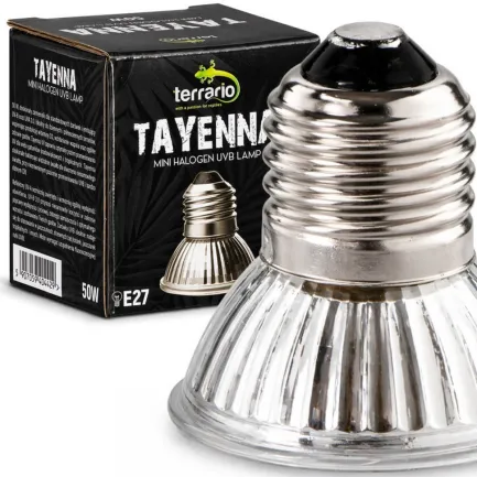 Лампа для тераріуму Terrario Tayenna 50W UVB 3.0 E27 для тропічних рептилій та амфібій — Фото 4